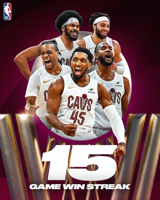 詹姆斯時代后首次！騎士隊史第6次做到單賽季至少55勝