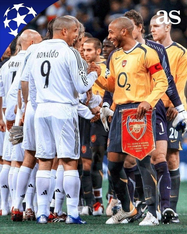 阿森納時(shí)隔19年歐冠再遇皇馬，上一次阿森納兩回合1-0淘汰對(duì)手