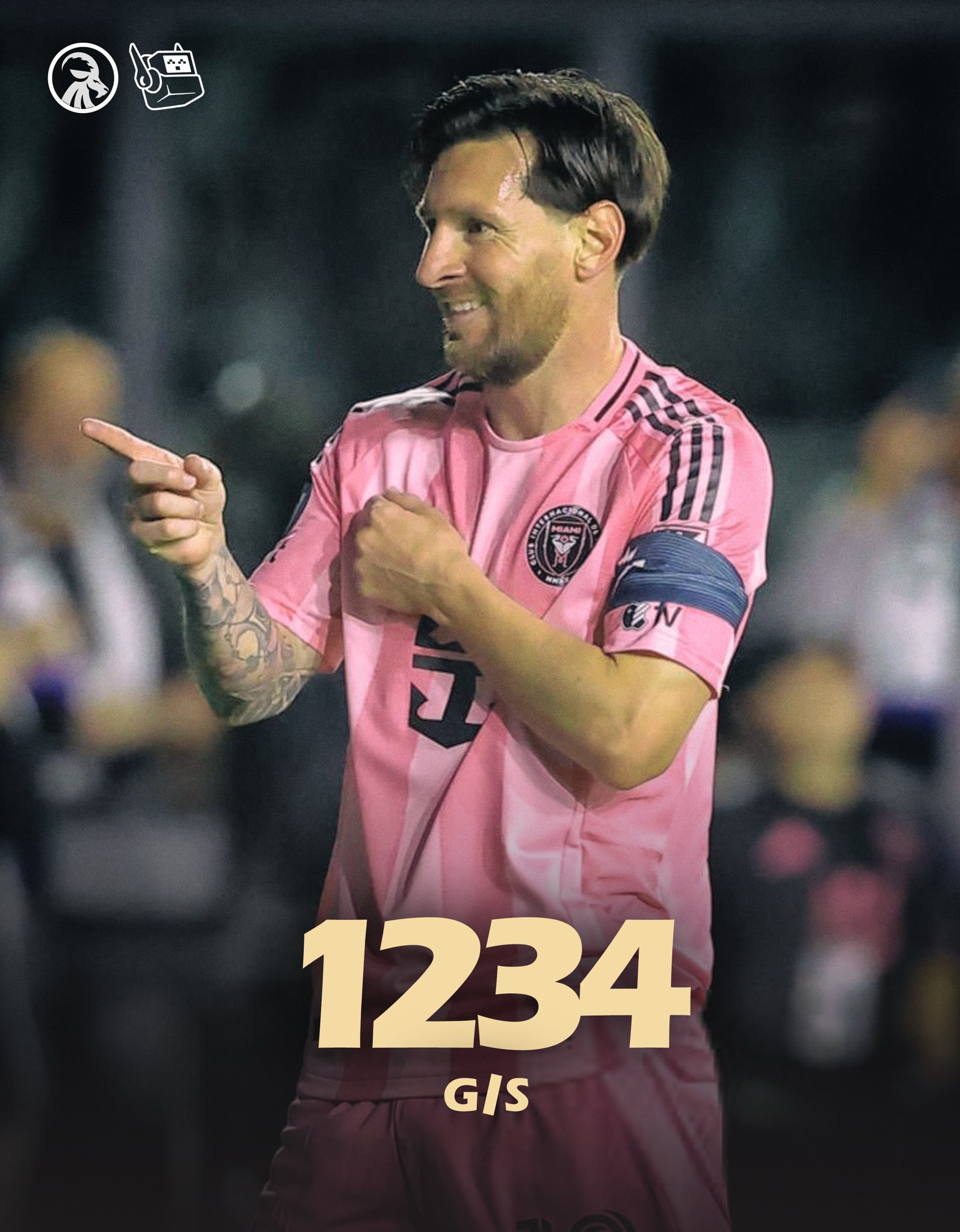 回歸即進球！37歲梅西生涯目前853球381助，參與進球數(shù)1234球！