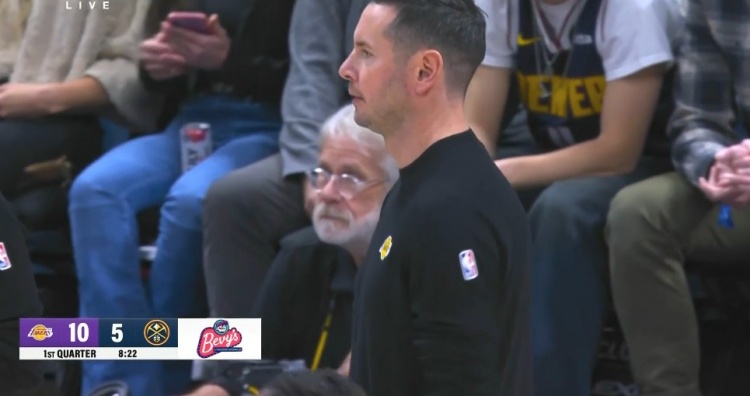 反客為主！喬丹-古德溫拼下前場板拋投命中 湖人開場10-5打停掘金