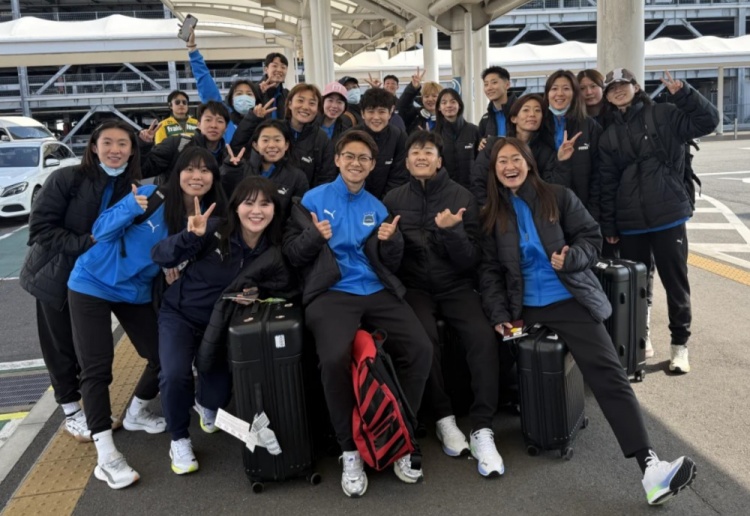 武漢女足前往日本參加女足亞冠！王霜曬照：日本，我們來了