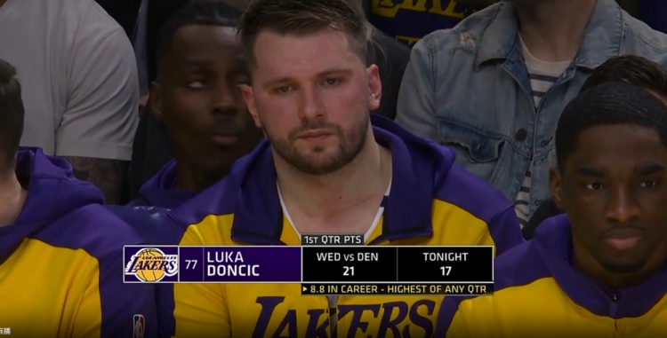 開局大火！東契奇近2場首節(jié)共砍38分 生涯首節(jié)8.8分為單節(jié)最高