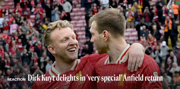 庫伊特：希望利物浦贏下英超冠軍，我們對球隊的未來感到興奮