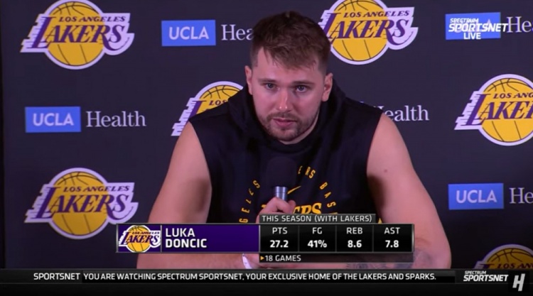 東契奇：我們拿錢來打比賽 傷病和艱難的賽程不應(yīng)該成為借口