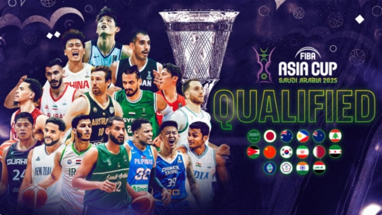 8月在沙特舉辦！FIBA官網(wǎng)：男籃亞洲杯抽簽儀式將在下月8號舉行