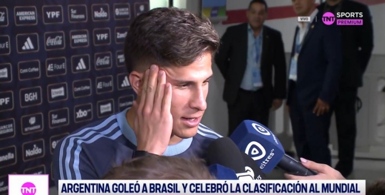 打進(jìn)處子球，朱利亞諾-西蒙尼：感謝國(guó)家隊(duì)，身披這身球衣是夢(mèng)想