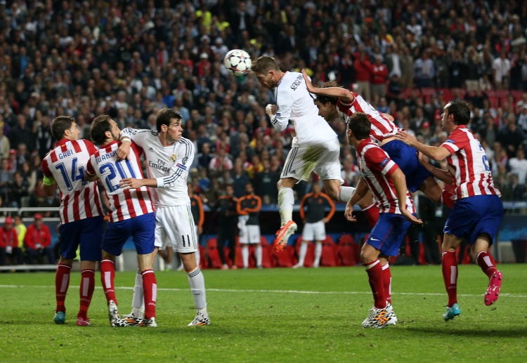 5年4歐冠的開端！皇馬馬競(jìng)在歐冠的首次相遇：拉莫斯9248極限絕平