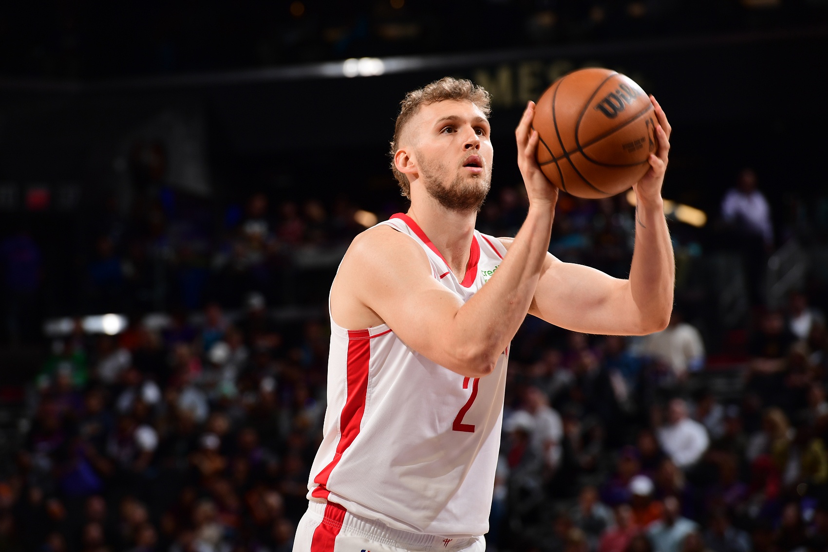 表現(xiàn)還可以！蘭代爾半場5分鐘3中3&三分1中1拿到7分3籃板1助攻