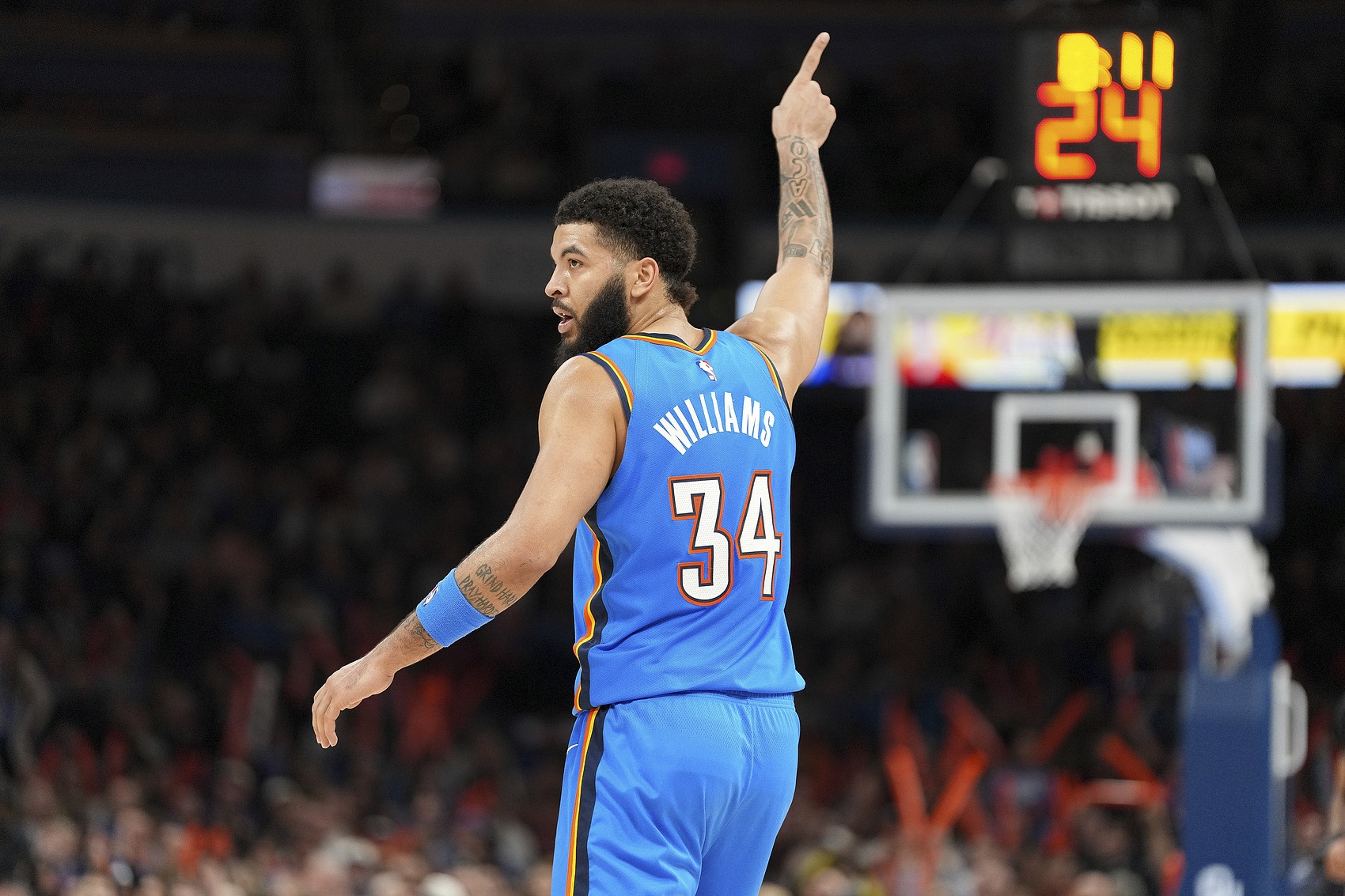 三高！雷霆首發(fā)：哈滕、霍姆格倫、肯威、多特、亞歷山大